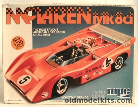 MPC 1/20 McLaren Mk8d Road Racer, 1-0571 plastic model kit